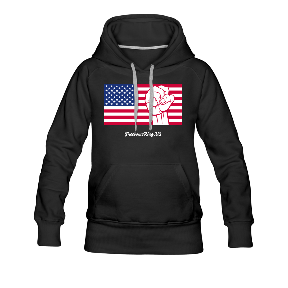 USA STRONG - Women’s Premium Hoodie - black