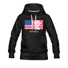 Load image into Gallery viewer, USA STRONG - Women’s Premium Hoodie - charcoal gray
