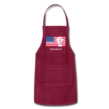 Load image into Gallery viewer, USA STRONG - Adjustable Apron - burgundy
