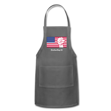 Load image into Gallery viewer, USA STRONG - Adjustable Apron - charcoal
