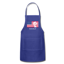 Load image into Gallery viewer, USA STRONG - Adjustable Apron - royal blue
