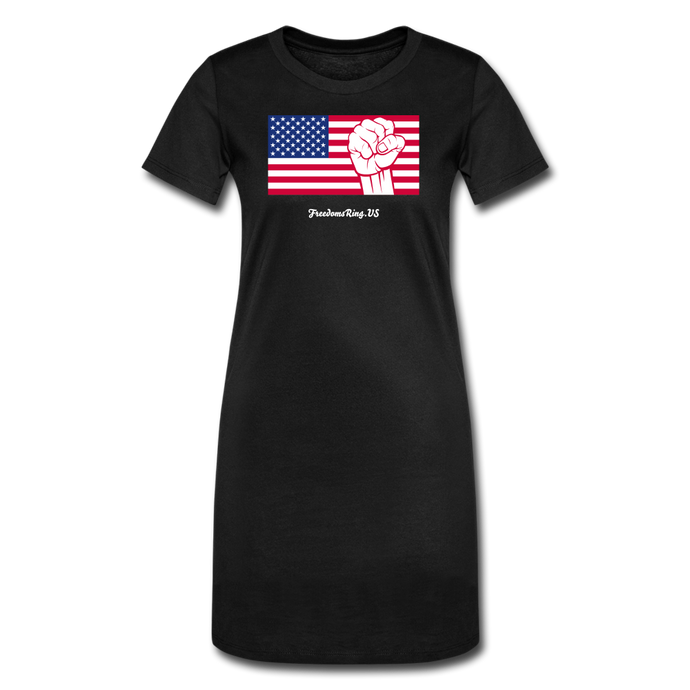 USA STRONG - Women's T-Shirt Dress - black