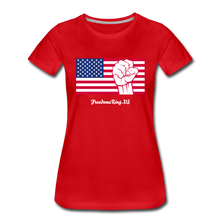 Load image into Gallery viewer, USA STRONG - Women’s Premium T-Shirt - red
