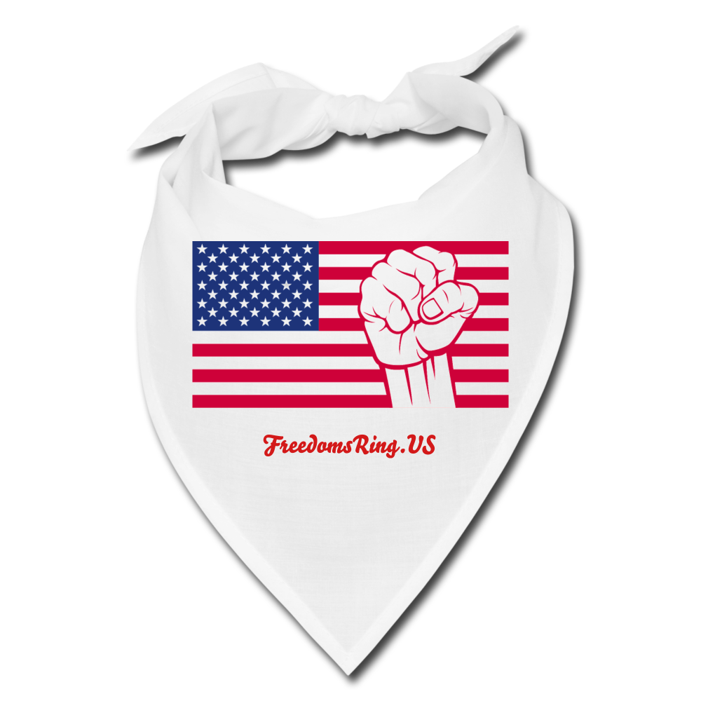 USA STRONG - Bandana - white