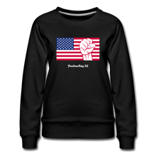 Load image into Gallery viewer, USA STRONG - Women’s Premium Sweatshirt - black
