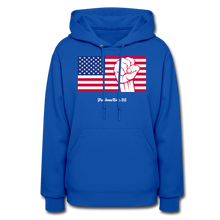 Load image into Gallery viewer, USA STRONG - Women&#39;s Hoodie - royal blue
