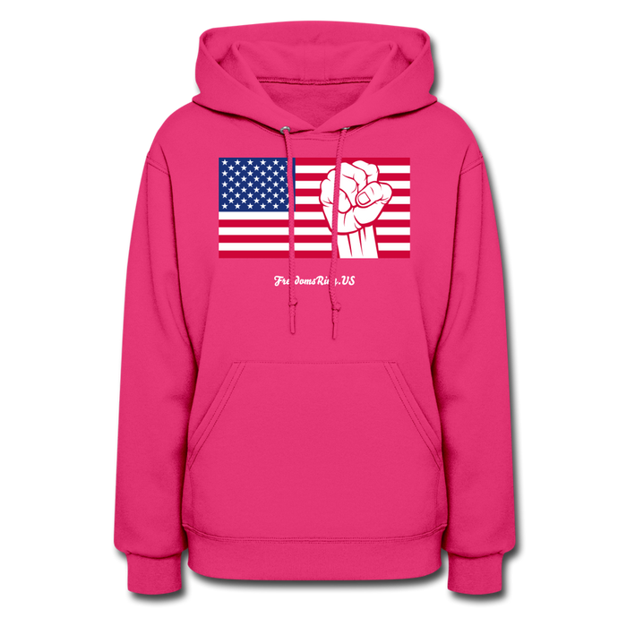 USA STRONG - Women's Hoodie - fuchsia