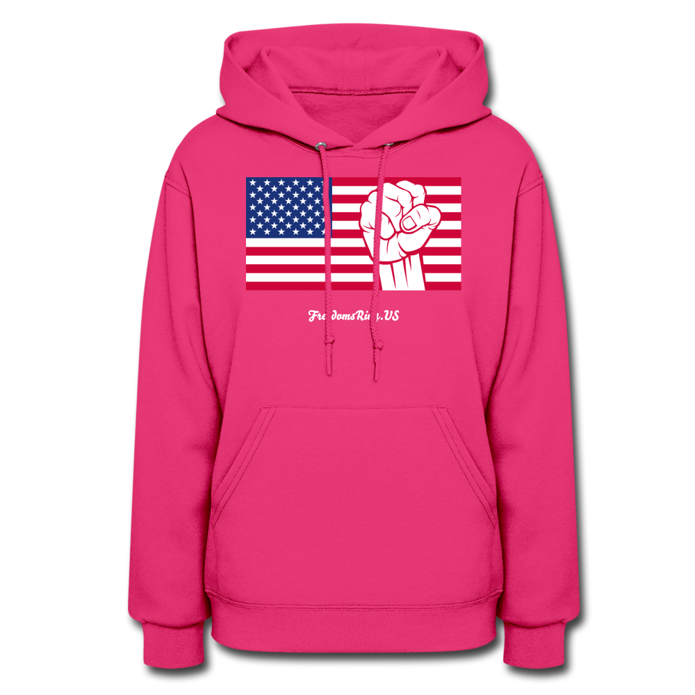 USA STRONG - Women's Hoodie - fuchsia