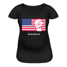 Load image into Gallery viewer, USA STRONG - Women’s Maternity T-Shirt - black
