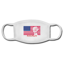 Load image into Gallery viewer, USA STRONG - Face Mask - white/white
