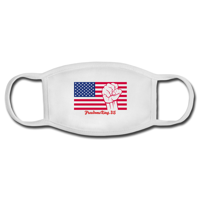 USA STRONG - Face Mask - white/white