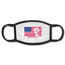 Load image into Gallery viewer, USA STRONG - Face Mask - white/black
