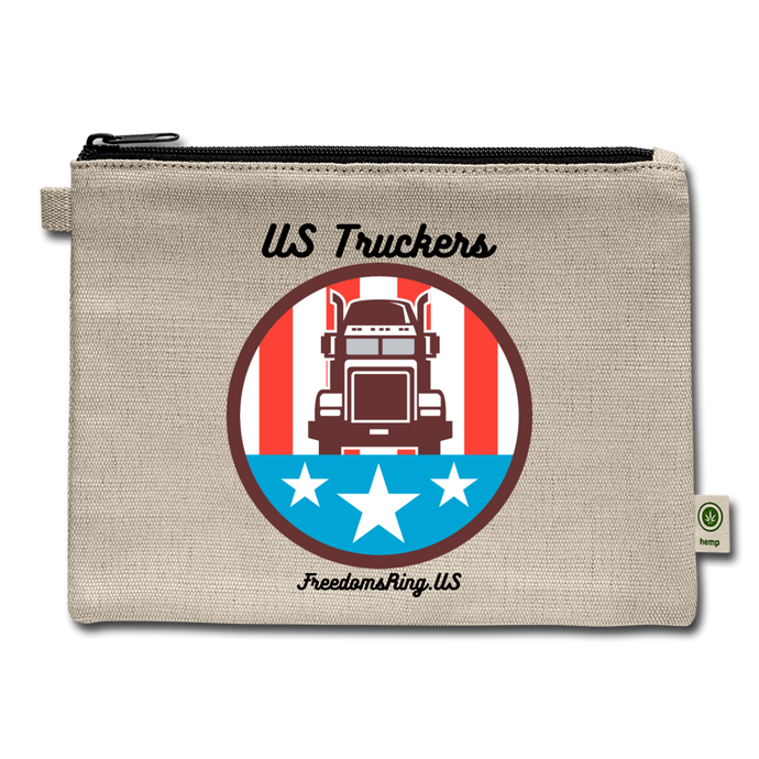 USA TRUCKER - Carry All Pouch - natural