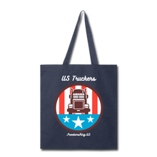 Load image into Gallery viewer, USA TRUCKER - Tote Bag - navy
