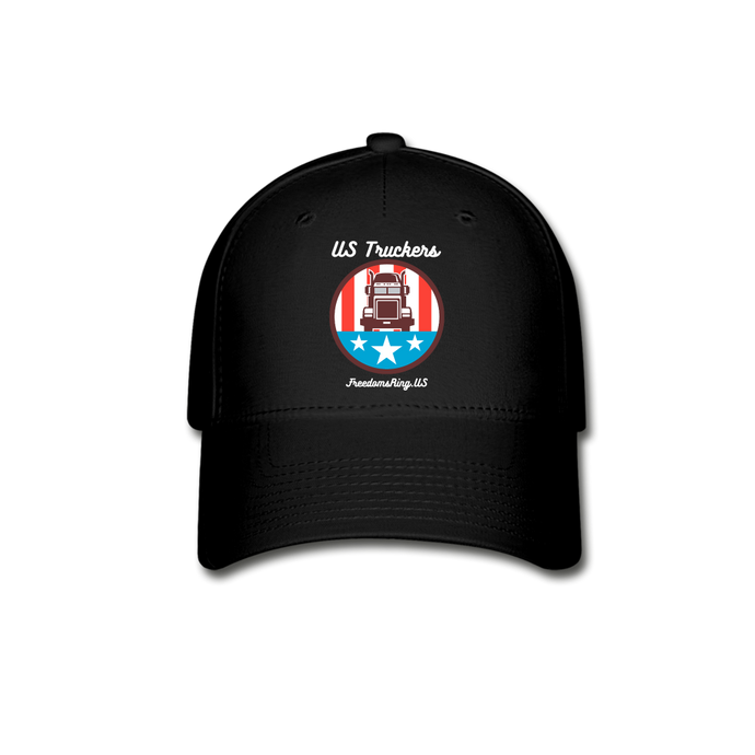 USA TRUCKER - Baseball Cap - black