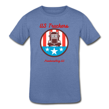 Load image into Gallery viewer, US TRUCKERS - Kids&#39; Tri-Blend T-Shirt - heather Blue
