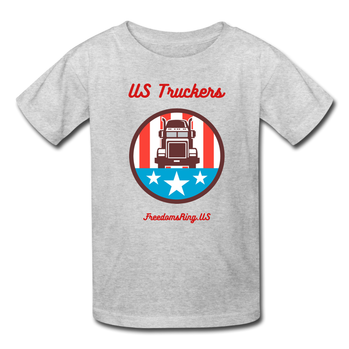 US TRUCKERS - Kids' T-Shirt - heather gray