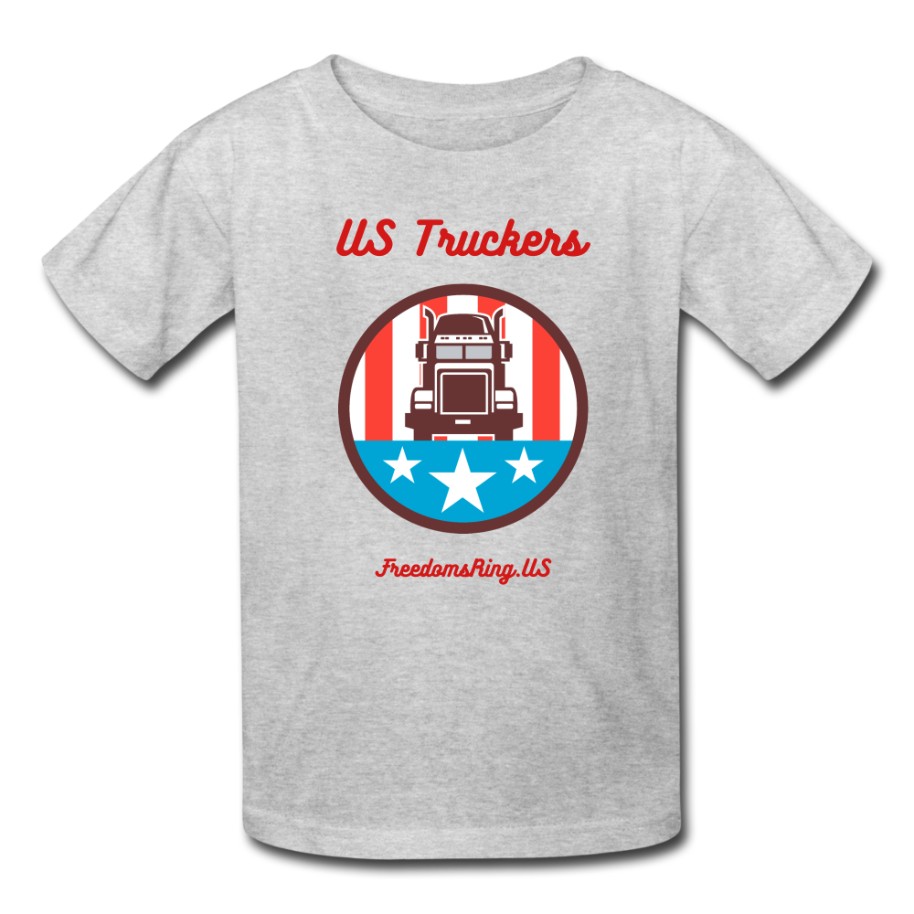 US TRUCKERS - Kids' T-Shirt - heather gray