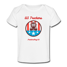 Load image into Gallery viewer, US TRUCKERS - Organic Baby T-Shirt - white
