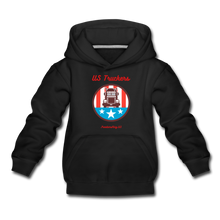 Load image into Gallery viewer, US TRUCKERS - Kids‘ Premium Hoodie - black
