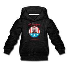 Load image into Gallery viewer, US TRUCKERS - Kids‘ Premium Hoodie - charcoal gray
