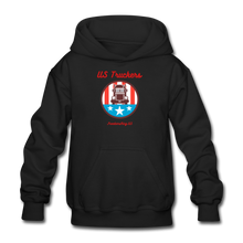 Load image into Gallery viewer, US TRUCKERS - Gildan Heavy Blend Youth Hoodie - black
