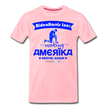 Load image into Gallery viewer, MAKING AMERIKA GROVEL AGAIN - Men&#39;s Premium T-Shirt - pink
