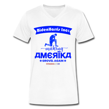 Load image into Gallery viewer, MAKING AMERIKA GROVEL AGAIN - Men&#39;s V-Neck T-Shirt - white
