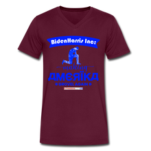 Load image into Gallery viewer, MAKING AMERIKA GROVEL AGAIN - Men&#39;s V-Neck T-Shirt - maroon
