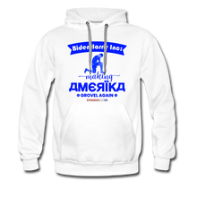 Load image into Gallery viewer, MAKING AMERIKA GROVEL AGAIN - Men’s Premium Hoodie - white
