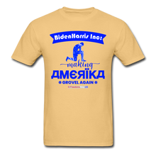 Load image into Gallery viewer, MAKING AMERIKA GROVEL AGAIN - Unisex ComfortWash Garment Dyed T-Shirt - light yellow
