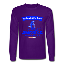 Load image into Gallery viewer, MAKING AMERIKA GROVEL AGAIN - Men&#39;s Long Sleeve T-Shirt - purple
