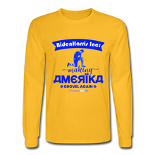 Load image into Gallery viewer, MAKING AMERIKA GROVEL AGAIN - Men&#39;s Long Sleeve T-Shirt - gold
