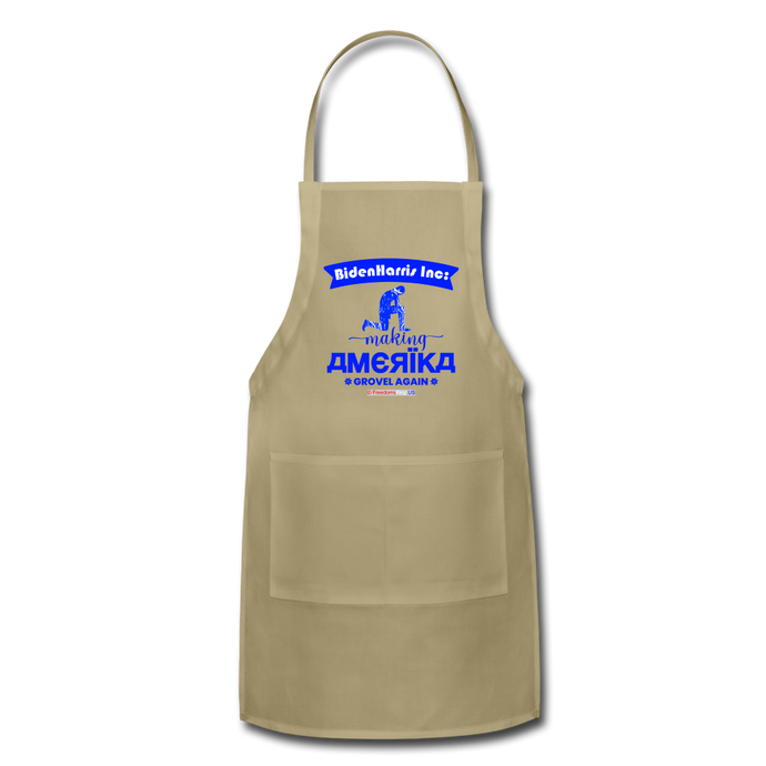 MAKING AMERIKA GROVEL AGAIN - Adjustable Apron - khaki