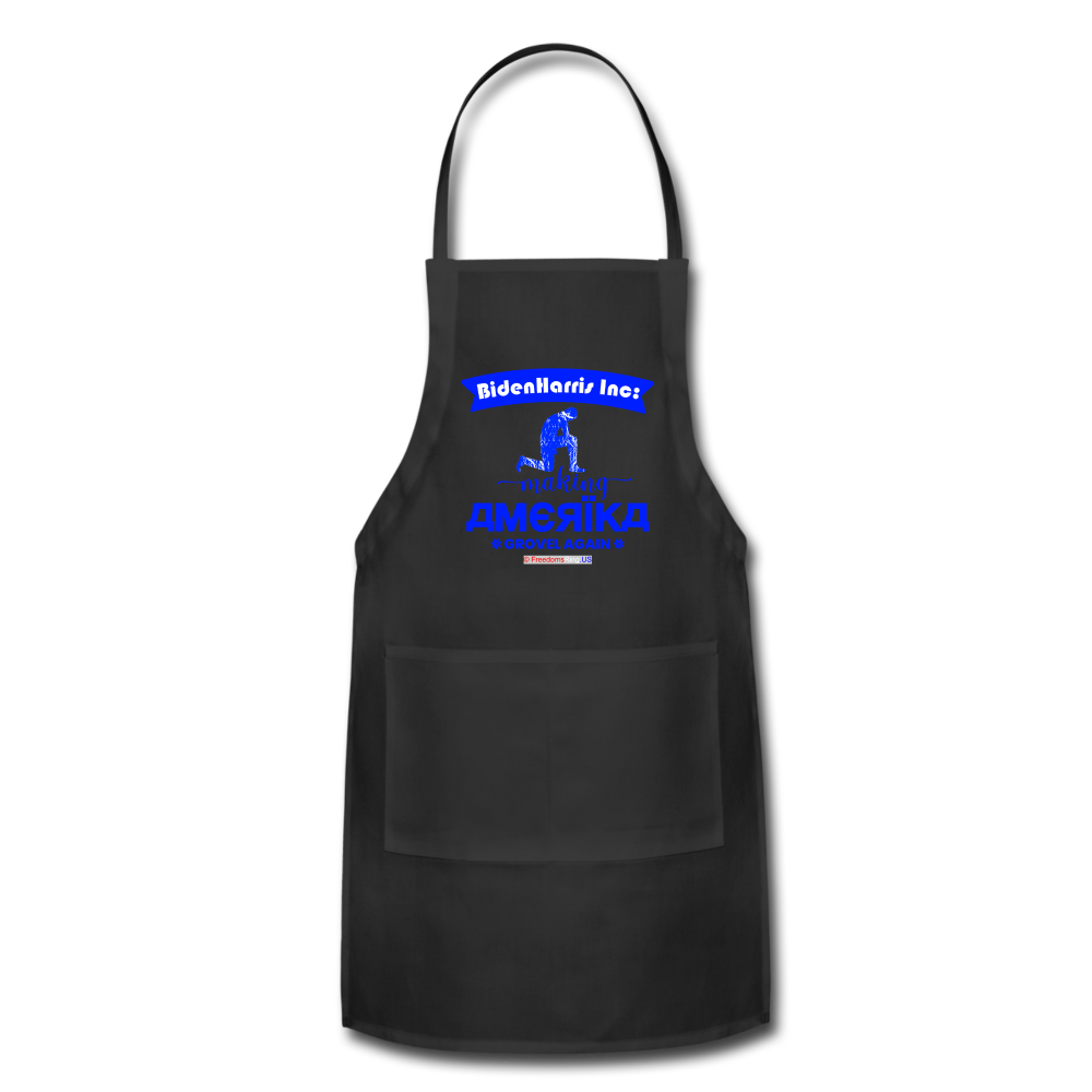 MAKING AMERIKA GROVEL AGAIN - Adjustable Apron - black