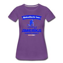 Load image into Gallery viewer, MAKING AMERIKA GROVEL AGAIN - Women’s Premium T-Shirt - purple
