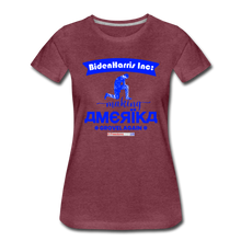 Load image into Gallery viewer, MAKING AMERIKA GROVEL AGAIN - Women’s Premium T-Shirt - heather burgundy
