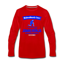 Load image into Gallery viewer, MAKING AMERIKA GROVEL AGAIN - Men&#39;s Premium Long Sleeve T-Shirt - red
