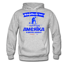 Load image into Gallery viewer, MAKING AMERIKA GROVEL AGAIN - Men&#39;s Hoodie - heather gray
