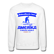 Load image into Gallery viewer, MAKING AMERIKA GROVEL AGAIN - Crewneck Sweatshirt - white
