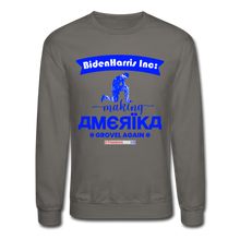 Load image into Gallery viewer, MAKING AMERIKA GROVEL AGAIN - Crewneck Sweatshirt - asphalt gray
