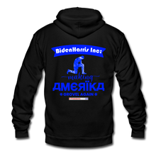 Load image into Gallery viewer, MAKING AMERIKA GROVEL AGAIN - Unisex Fleece Zip Hoodie - black
