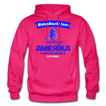 Load image into Gallery viewer, MAKING AMERIKA GROVEL AGAIN - Gildan Heavy Blend Adult Hoodie - fuchsia
