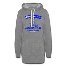 Load image into Gallery viewer, MAKING AMERIKA GROVEL AGAIN - Women&#39;s Hoodie Dress - heather gray
