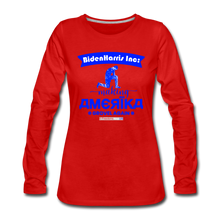 Load image into Gallery viewer, MAKING AMERIKA GROVEL AGAIN - Women&#39;s Premium Long Sleeve T-Shirt - red
