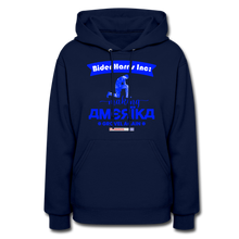 Load image into Gallery viewer, MAKING AMERIKA GROVEL AGAIN - Women&#39;s Hoodie - navy
