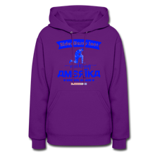 Load image into Gallery viewer, MAKING AMERIKA GROVEL AGAIN - Women&#39;s Hoodie - purple
