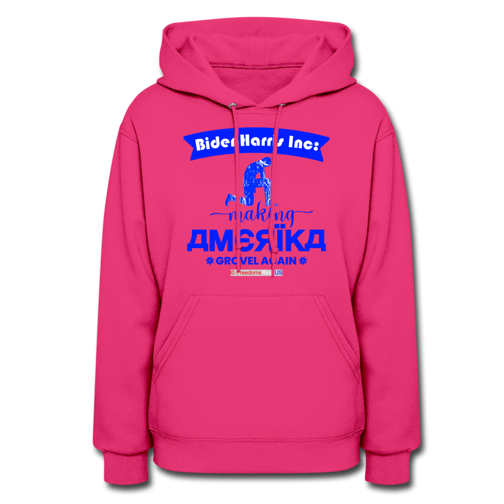 MAKING AMERIKA GROVEL AGAIN - Women's Hoodie - fuchsia