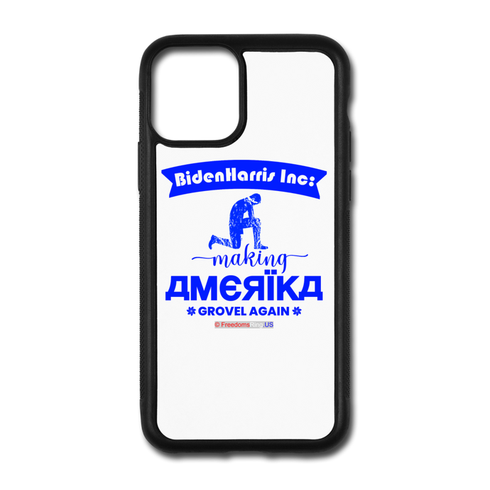 MAKING AMERIKA GROVEL AGAIN - iPhone 11 Pro Case - white/black