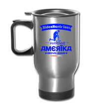 Load image into Gallery viewer, MAKING AMERIKA GROVEL AGAIN - Travel Mug - silver
